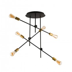 Candelabru Axis 9297 Nowodvorski E27, Negru, Polonia