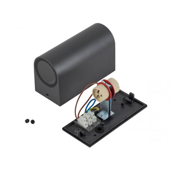 Aplica Exterior Nico 9517 Nowodvorski GU10, Grafit, Polonia