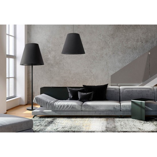 Suspensie Moss 9737 Nowodvorski E27, Negru, Polonia