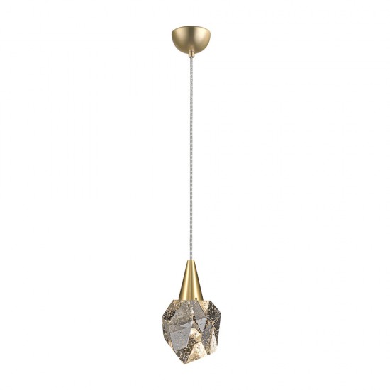 Pendul Schuller ·Aquaria· Lamp 1L, Matt Gold 157025 Led Spania