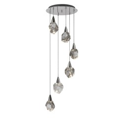 Suspensie Schuller ·Aquaria· Lamp 6L, Chrome 157239 Led Spania