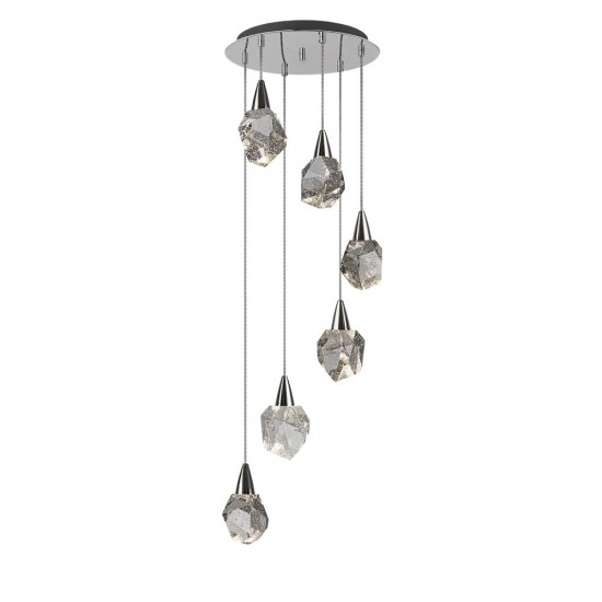 Suspensie Schuller ·Aquaria· Lamp 6L, Chrome 157239 Led Spania