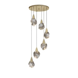 Suspensie Schuller ·Aquaria· Lamp 6L, Matt Gold 157261 Led Spania
