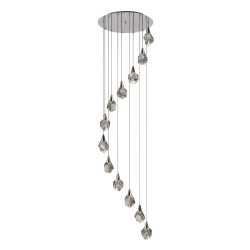 Suspensie Schuller ·Aquaria· Lamp 12L, Chrome 157308 Led Spania