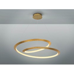 Suspensie Schuller Eternity - Lamp Gold Leaves Ø97 165839 Led Spania