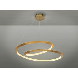 Suspensie Schuller Eternity - Lamp Gold Leaves Ø97 Dimmable 165839D Led Spania
