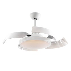 Ventilator Schuller ·Enzo· Fan, White 196529 Led Spania