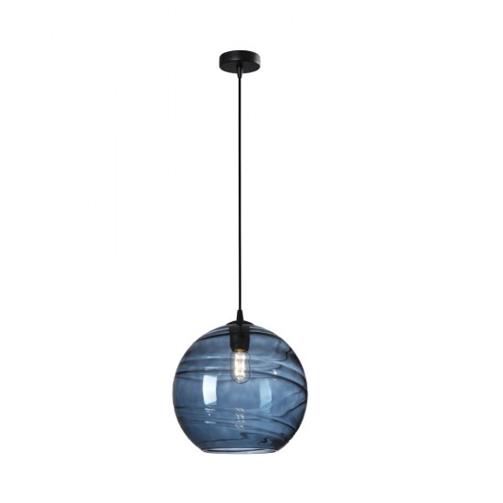 Pendul Schuller ·Geos· Lamp 1L., Dark Blue Ø30 197120 E27 Spania