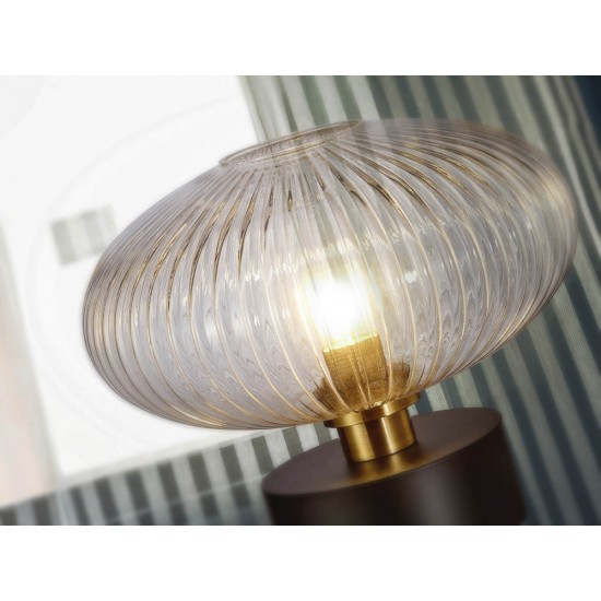 Veioza Schuller Norma - Table Lamp 1L Black-Brass 225274 E27 Spania