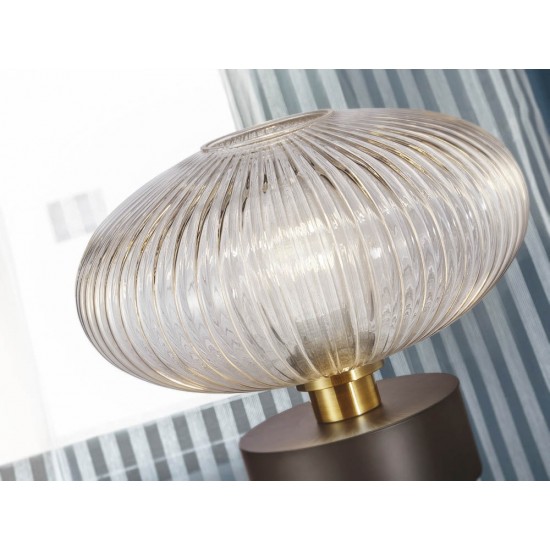 Veioza Schuller Norma - Table Lamp 1L Black-Brass 225274 E27 Spania