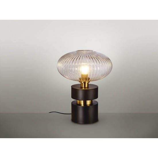Veioza Schuller Norma - Table Lamp 1L Black-Brass 225274 E27 Spania