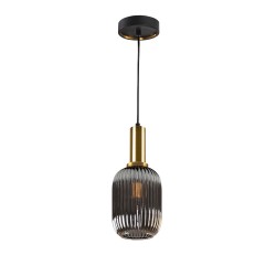 Pendul Schuller ·Norma· Lamp 1L., Smoke Grey 225632 E27 Spania