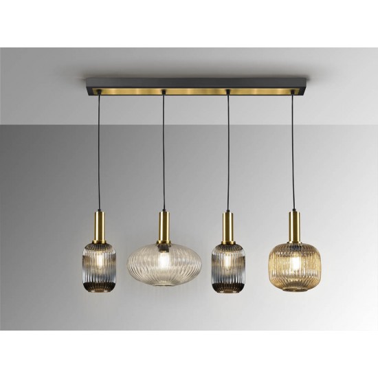 Suspensie Schuller ·Norma· Lamp 4L. Line 225724 E27 Spania