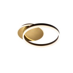 Plafoniera Schuller ·Oriel· Ceiling Lamp Gold/Black 226387 Led Spania