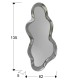 Oglinda de Camera Schuller ·Somnia· Mirror, Silver Leaf 236843 Spania