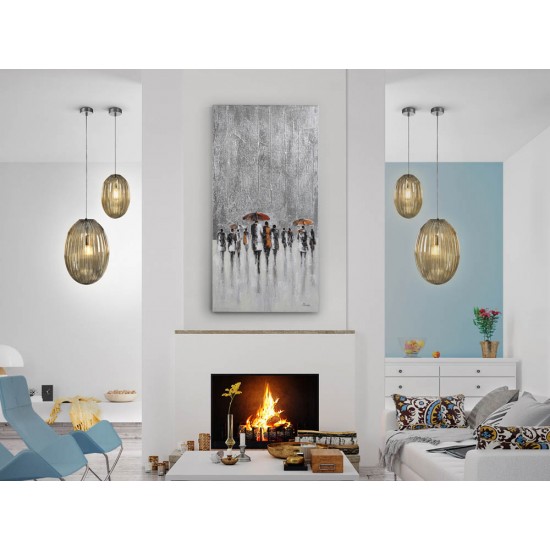 Tablou Decorativ Schuller ·Llueve· Acrilic 70X140 263474 Spania