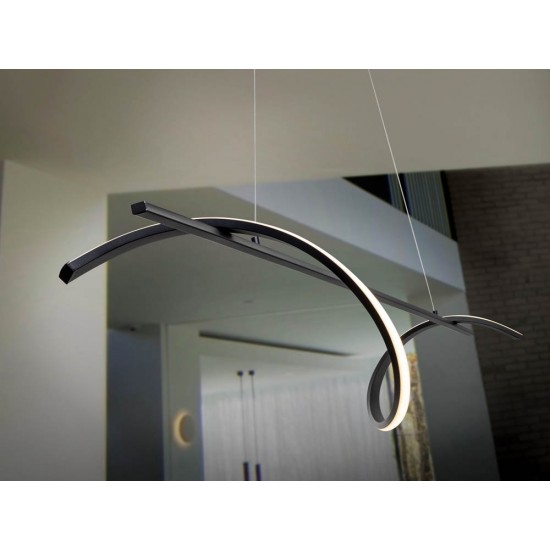 Suspensie Schuller ·Boa· Lamp, Black 307529 Led Spania