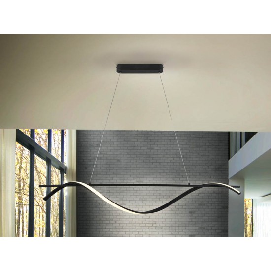 Suspensie Schuller ·Boa· Lamp, Black 307529 Led Spania