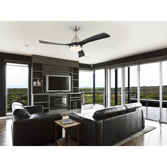 Ventilator Schuller Aspas· Fan, Nickel/Black 316545 Spania