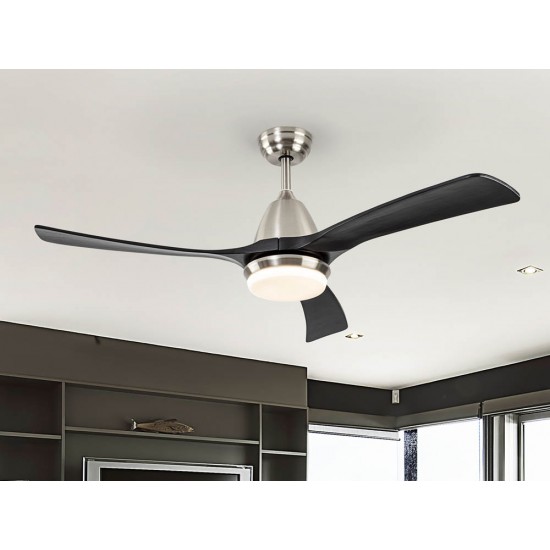 Ventilator Schuller Aspas· Fan, Nickel/Black 316545 Spania