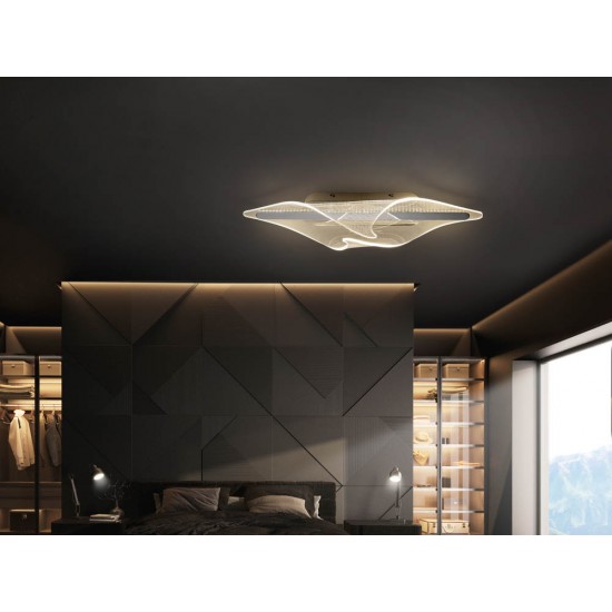 Aplica Schuller ·Enigma· Wall/Ceiling Lamp, Chrome 327756 Led Spania