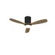 Ventilator Schuller ·Siroco Mini· Black/Walnut Fan 329385 Spania