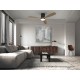 Ventilator Schuller ·Siroco· Fan, Black/Walnut 329514 Spania