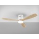 Ventilator Schuller ·Siroco· Fan, White/Wood 329576 Spania