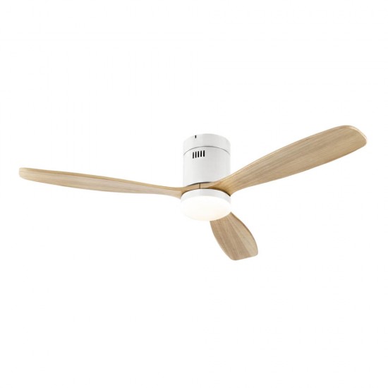 Ventilator Schuller ·Siroco· Fan, White/Wood 329576 Spania