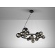 Candelabru Schuller ·Astros· Lamp 14L., Black 329613 G9 Spania