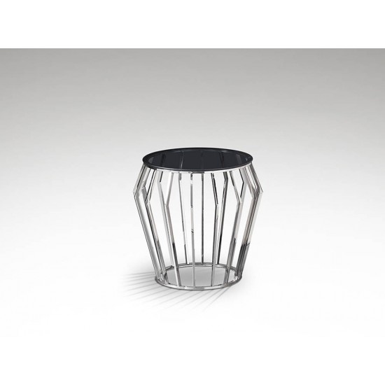Masuta de Cafea Schuller Ciros- Pedestal Table Bright Steel 336710 Spania