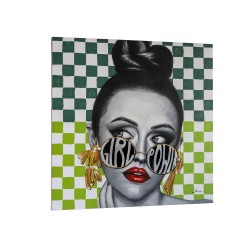 Tablou Decorativ Schuller ·Girl Power· Acrylic, 100X100 357462 Spania