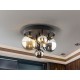 Plafoniera Schuller ·Dark· Ceiling Lamp 5L., Black-Brass 439244 G9 Spania