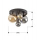 Plafoniera Schuller ·Dark· Ceiling Lamp 5L., Black-Brass 439244 G9 Spania