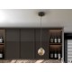Pendul Schuller ·Dark· Lamp 1L., 12D, Black-Brass 439428 G9 Spania