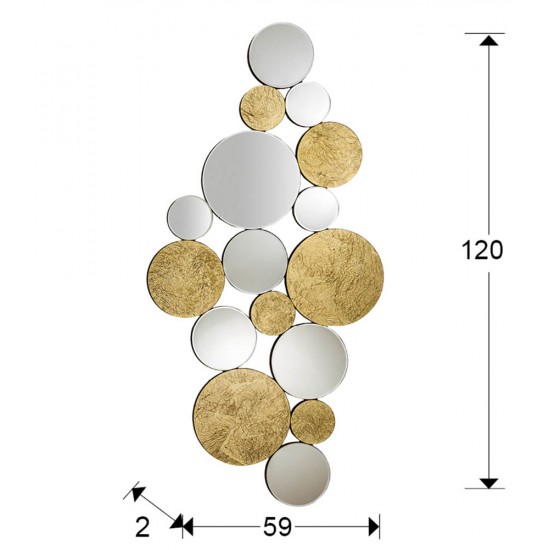 Oglinda de Camera Schuller ·Cirze· Mirror, 120X59 472684 Spania
