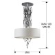 Suspensie Schuller ·Domo· Chrome Pendant, 4L. 49441583 E14 Spania