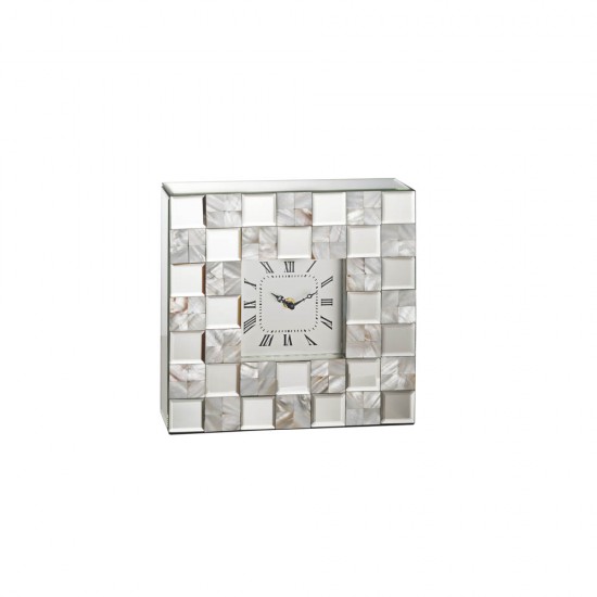 Ceas Schuller ·Nacar· Table Clock, 28X28 495663 Spania