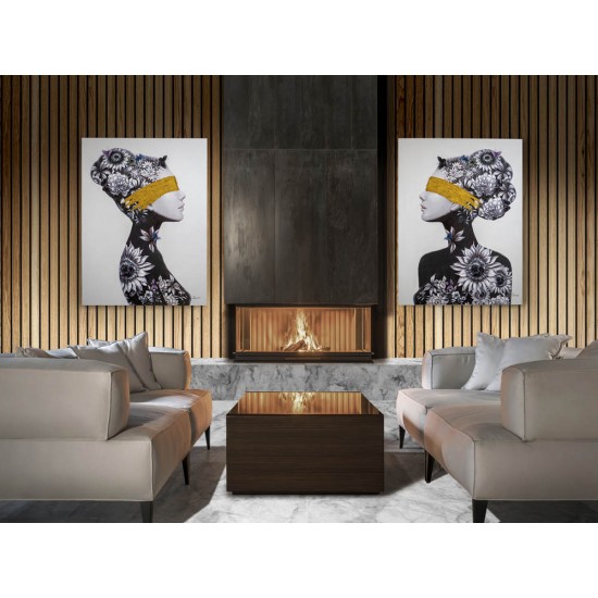 Tablou Decorativ Schuller ·Perfil Ii· Acrylic, 90X120 498159 Spania