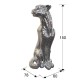 Figurina Decorativa Schuller ·Baguira·Leopard Figure,Silver, Right 523306 Spania