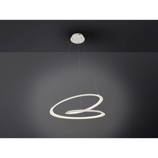 Suspensie Schuller ·Looping· Lamp, White Ø60 527576 Led Spania