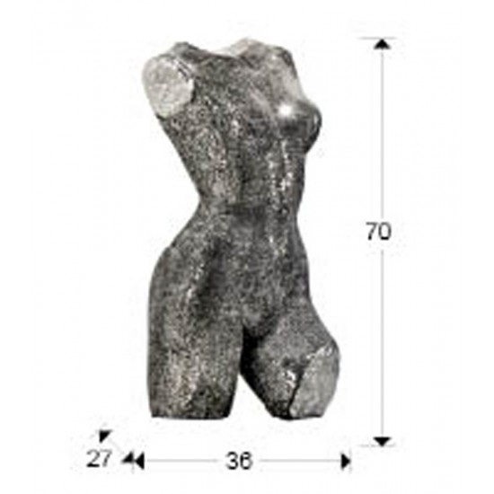 Figurina Decorativa Schuller ·Dione· Black/Silver Figure 532906 Spania