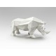 Figurina Decorativa Schuller -Future Rhino- Rhinoceros Figure, White 567718 Spania