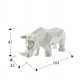 Figurina Decorativa Schuller -Future Rhino- Rhinoceros Figure, White 567718 Spania