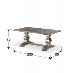 Masa Schuller ·Antica· Dining Table, 200 591983 Spania