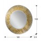 Oglinda de Camera Schuller ·Aurora· Round Mirror, Ø100 593375 Spania