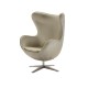 Fotoliu Schuller Egg- Armchair Beige Suede 594745 Spania