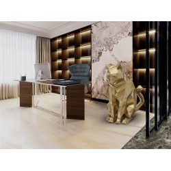 Figurina Decorativa Schuller -Future Cat- Cat Figure, Gold 598743 Spania