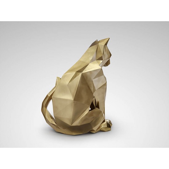 Figurina Decorativa Schuller -Future Cat- Cat Figure, Gold 598743 Spania