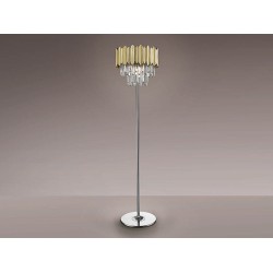 Lampadar Schuller Tiara- Floor Lamp 3L Chrome-Gold 605021 G9 Spania